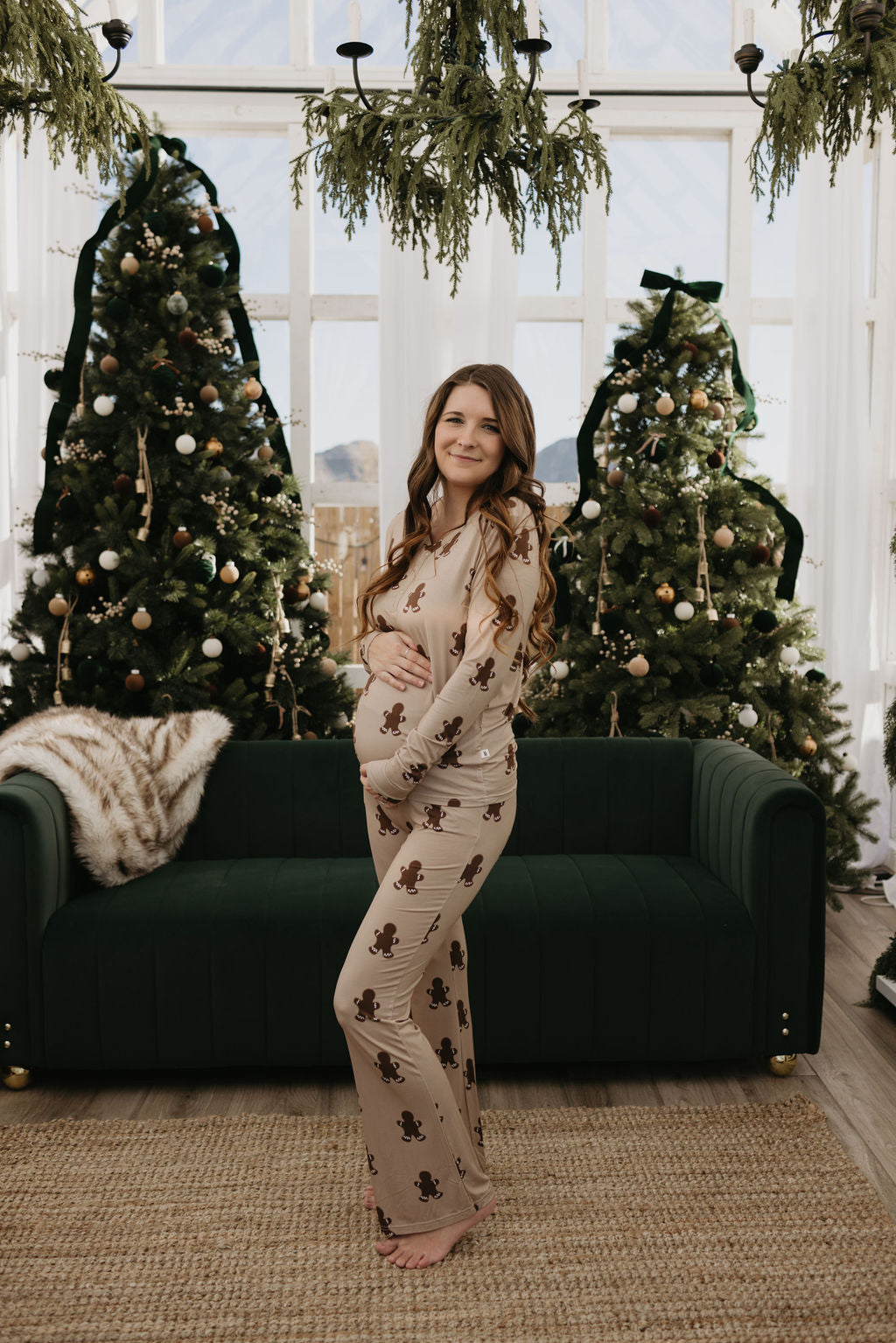 Women's Bamboo Pajamas | Gingerbread