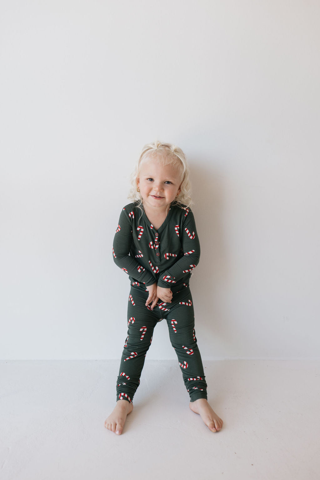 Bamboo Two Piece Pajamas | Candy Cane Lane 2024