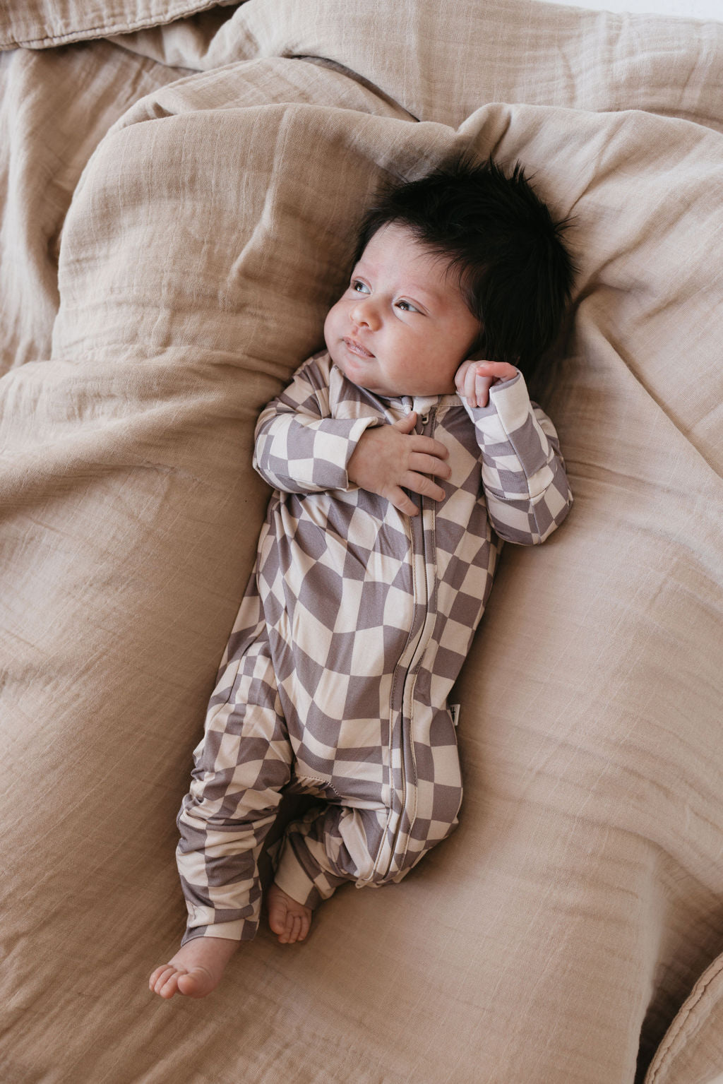 Bamboo Zip Pajamas | Smokey Wave