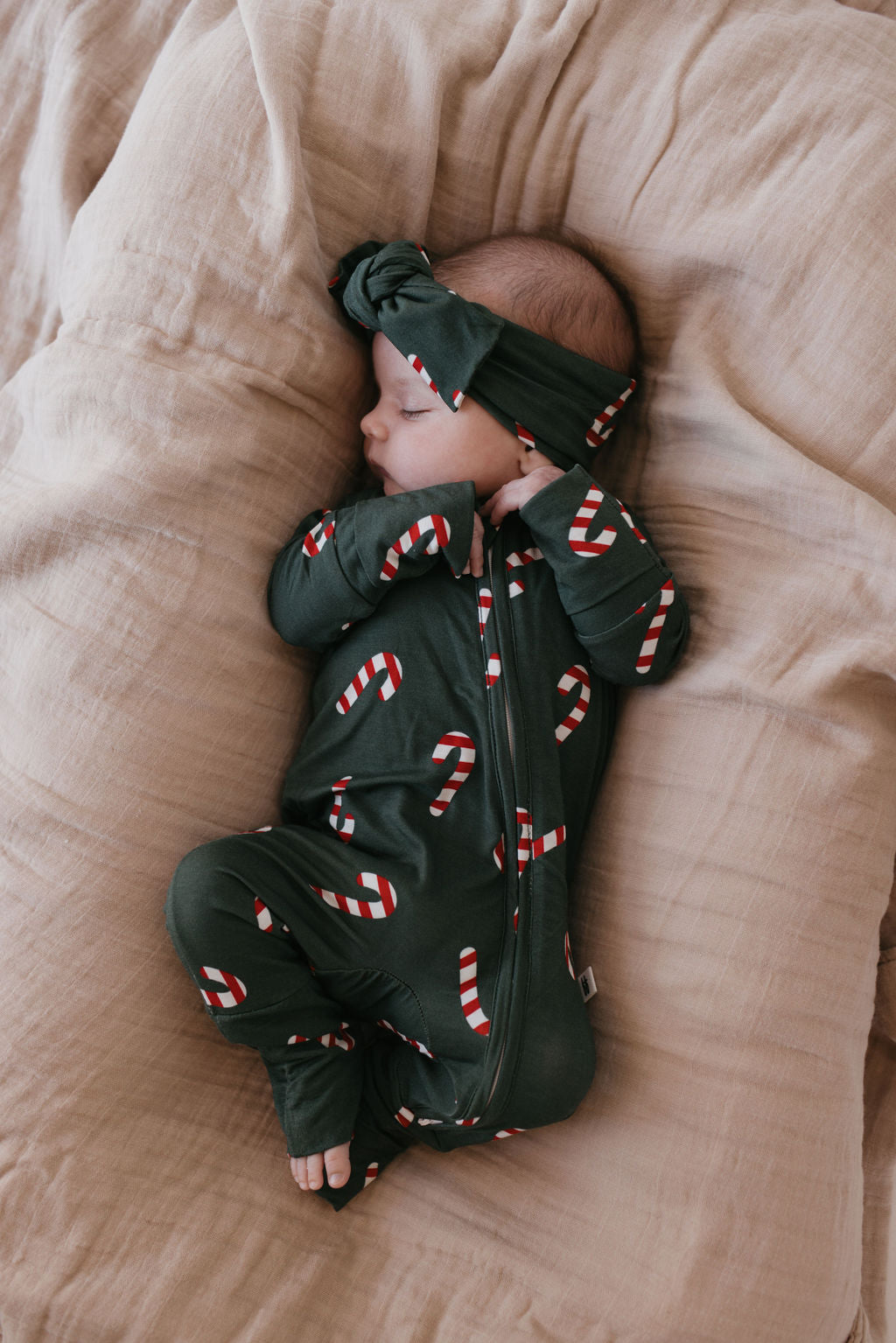 Bamboo Zip Pajamas | Candy Cane Lane 2024