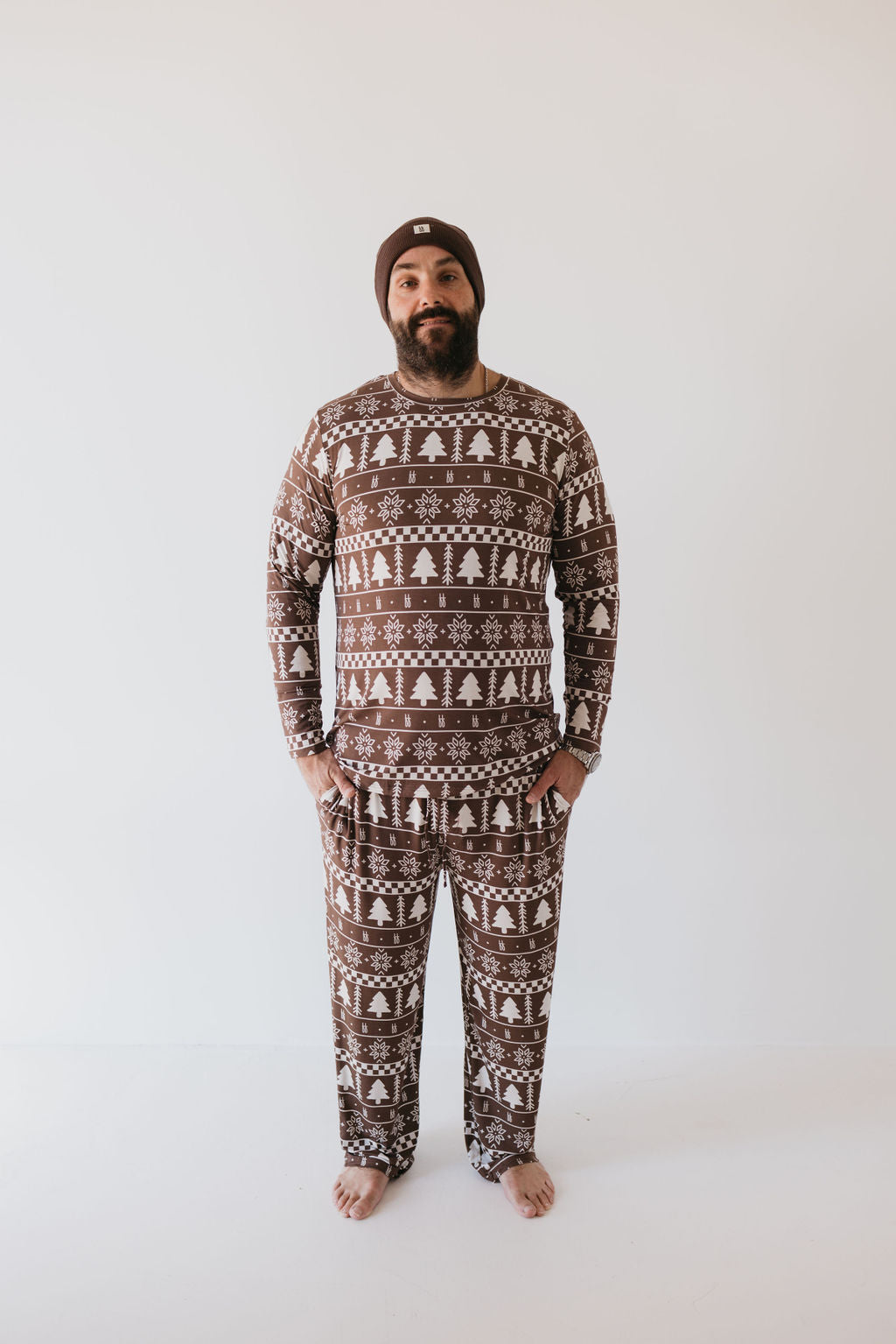 Men's Bamboo Pajamas | Forever Fair Isle