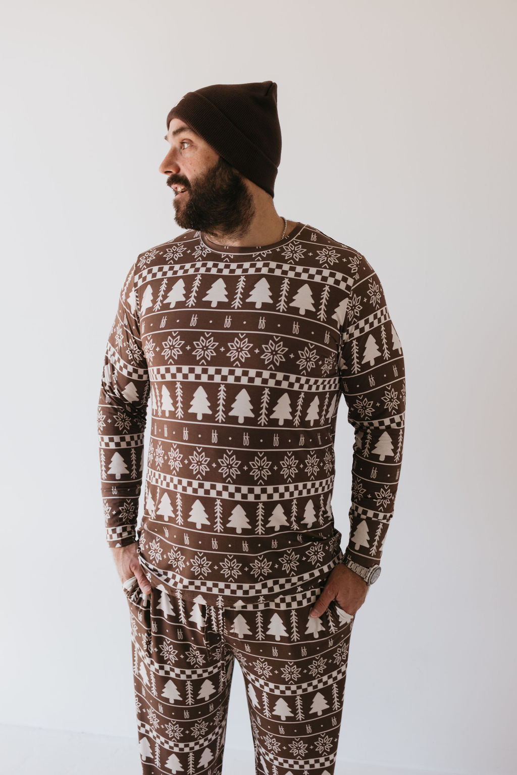 Men's Bamboo Pajamas | Forever Fair Isle