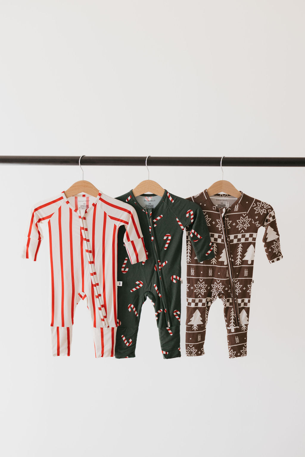 Bamboo Zip Pajamas | the Claus