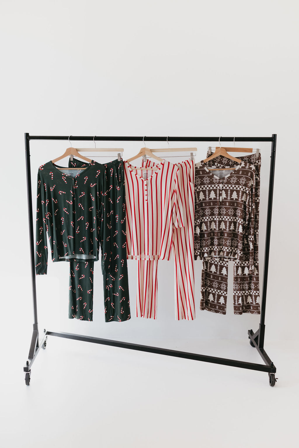 Women's Long Sleeve Bamboo Pajama | Candy Cane Lane 2024