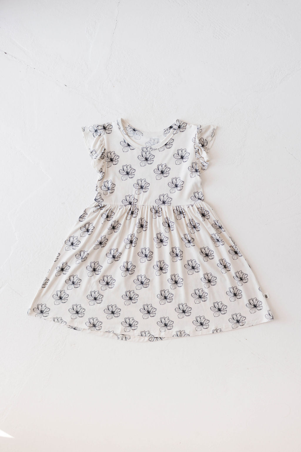 Bamboo Dress | Ruffle Sleeve Desert Bloom dress forever french baby 2/3 Years  