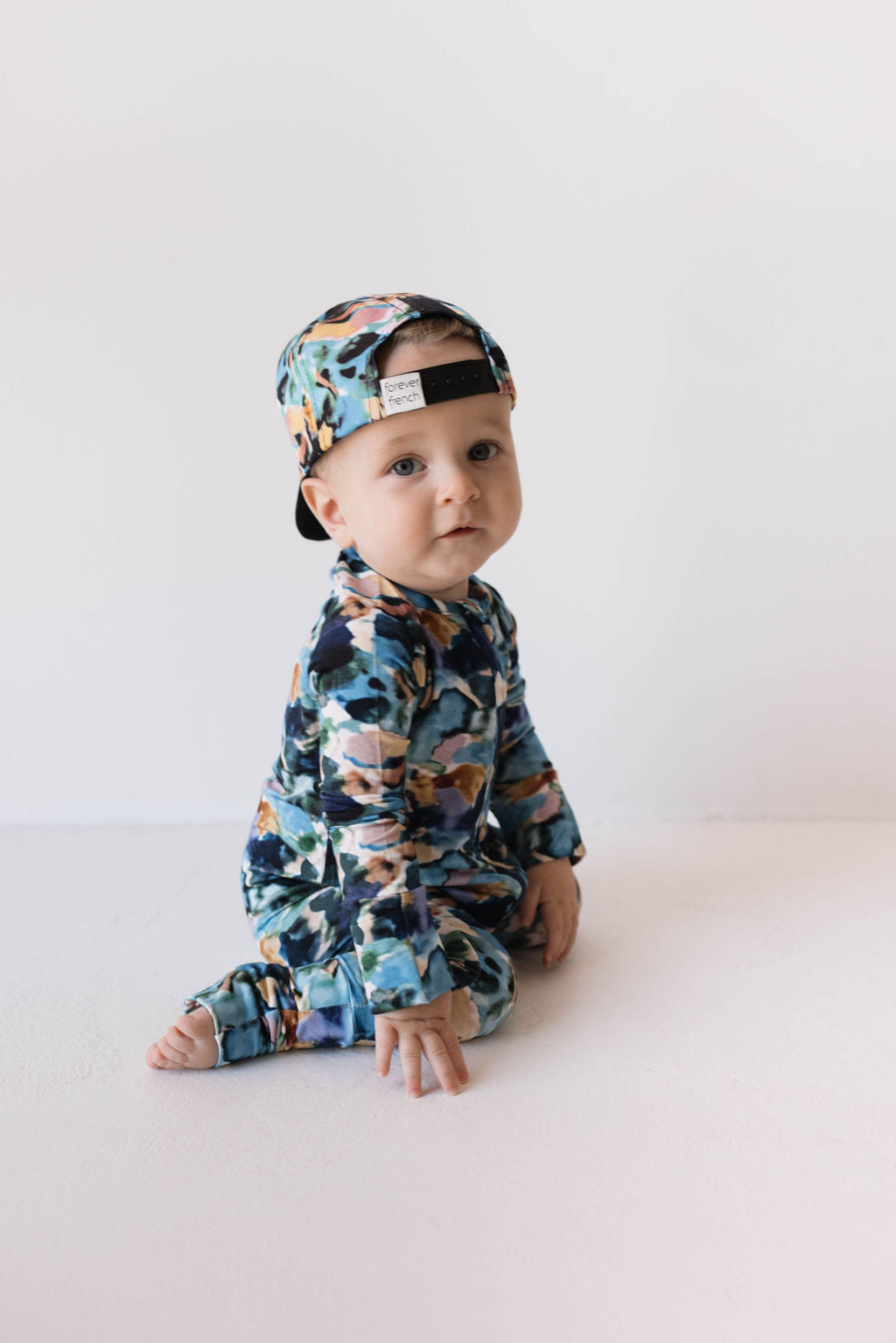 Bamboo Zip Pajamas | Charli Print