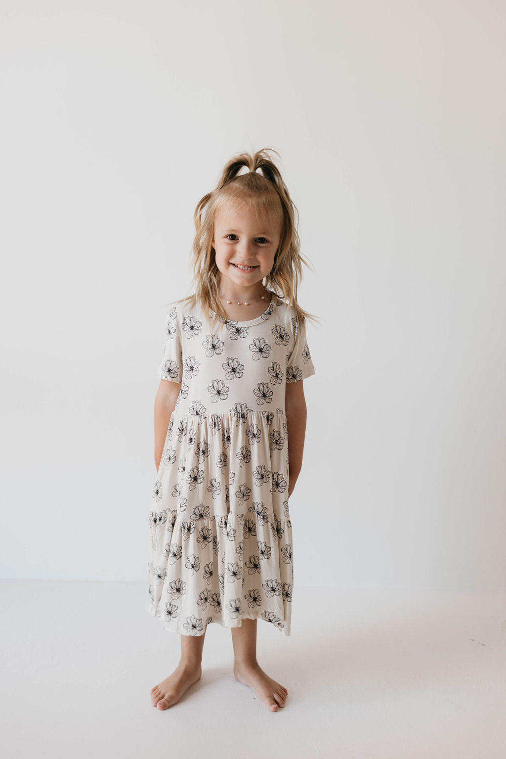 Bamboo Dress | Desert Bloom Multi Tier Dress dress forever french baby   