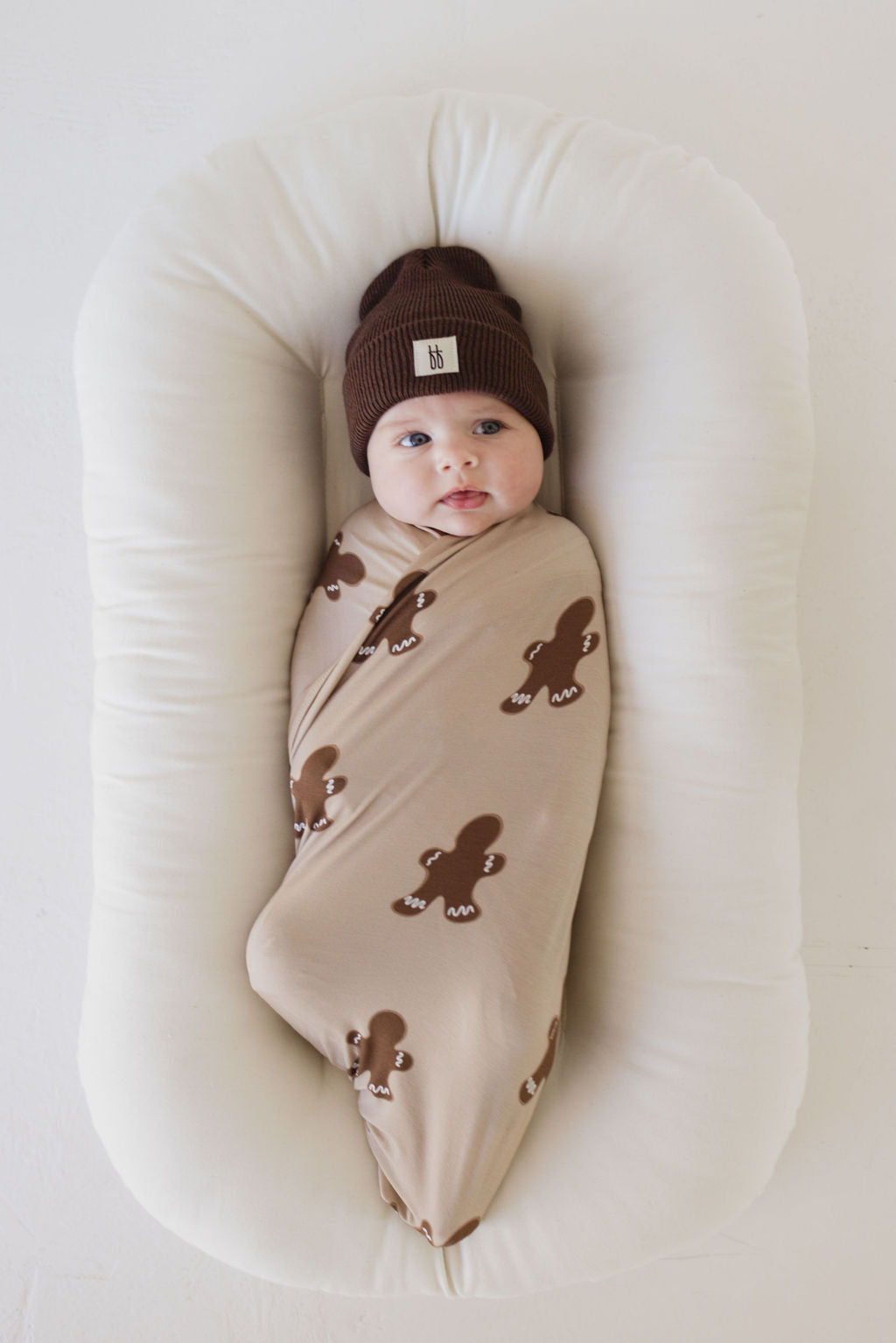 Bamboo Swaddle | Gingerbread