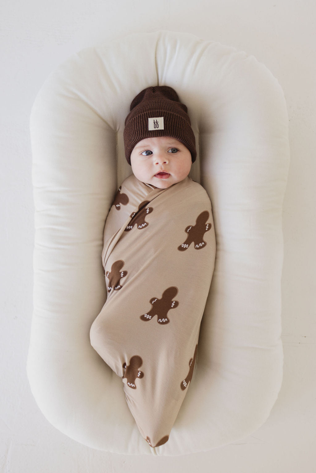 Bamboo Swaddle | Gingerbread