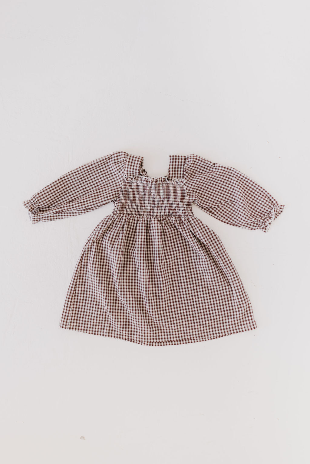 Child Long Sleeve Dress | Chocolate Chai