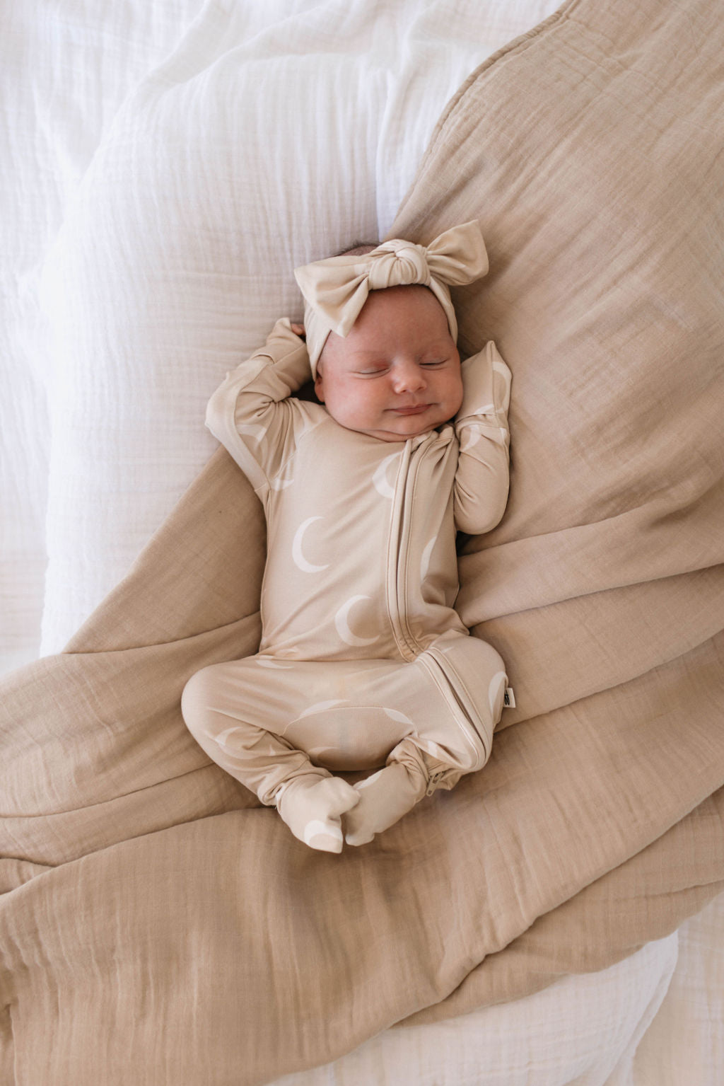 Bamboo Zip Pajamas | Luna