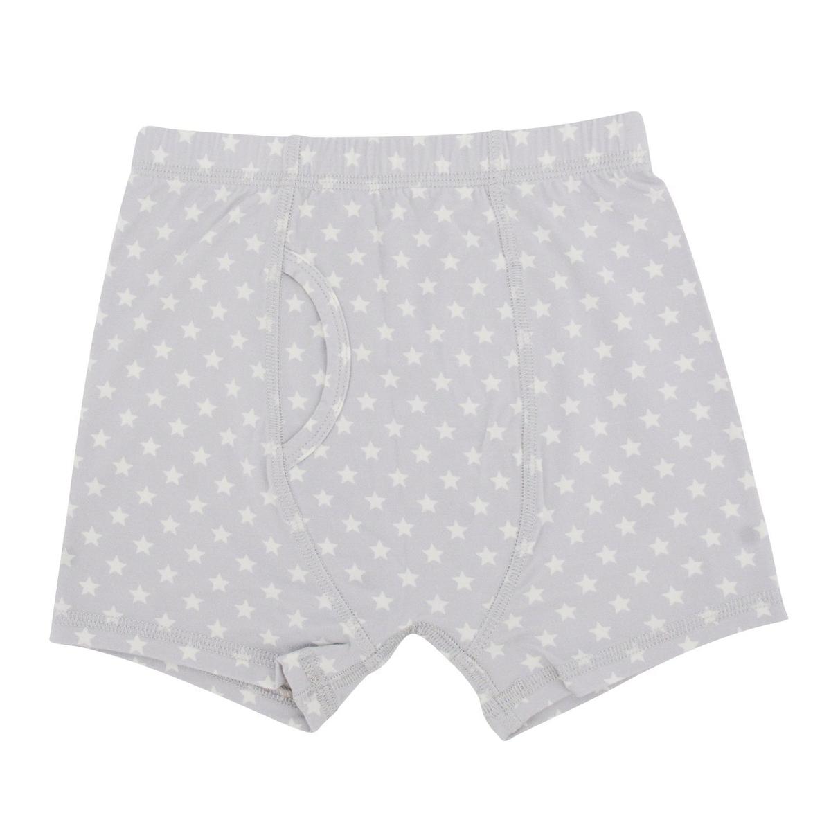 Boy's Brief - Stars Grey