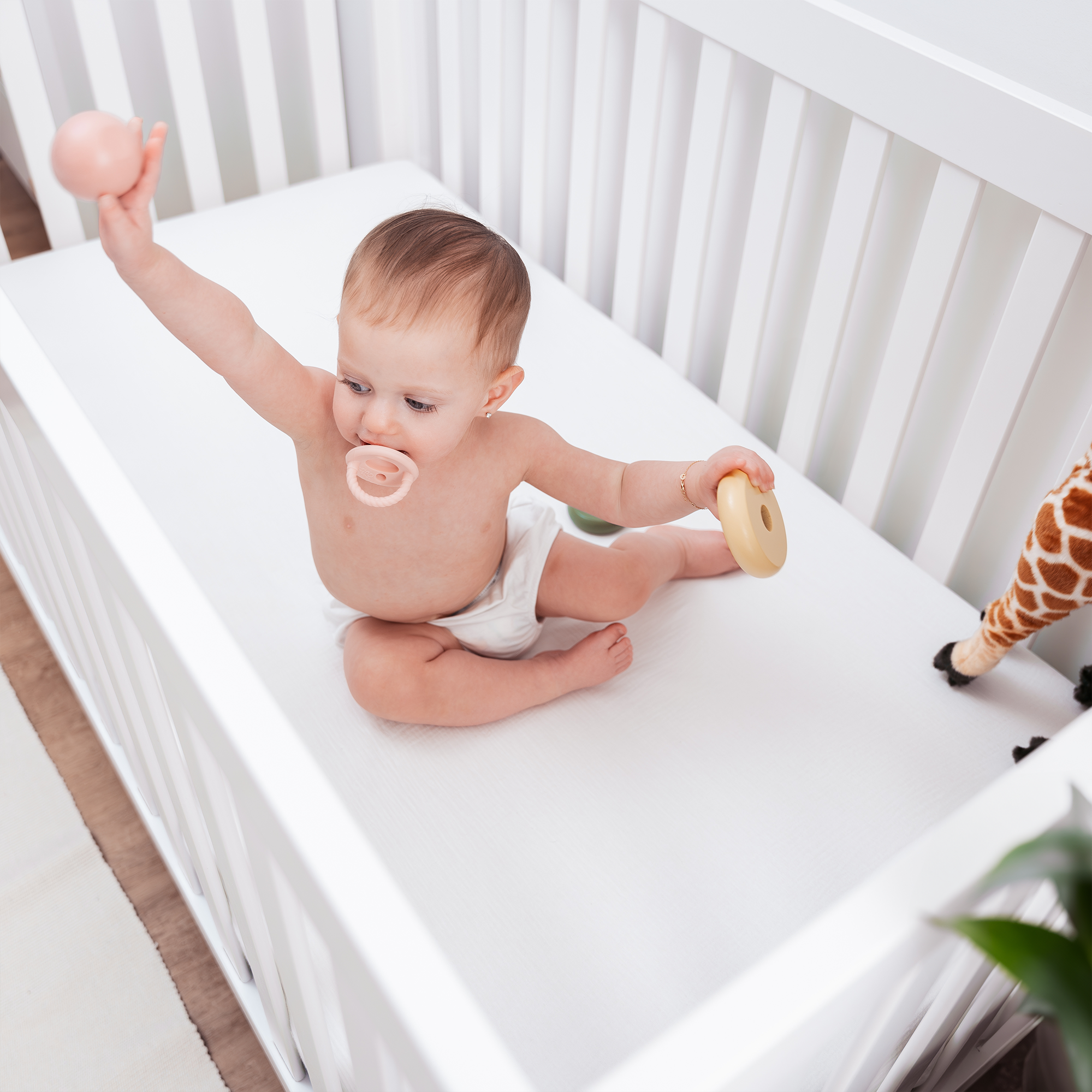 Muslin Fitted Crib Sheet