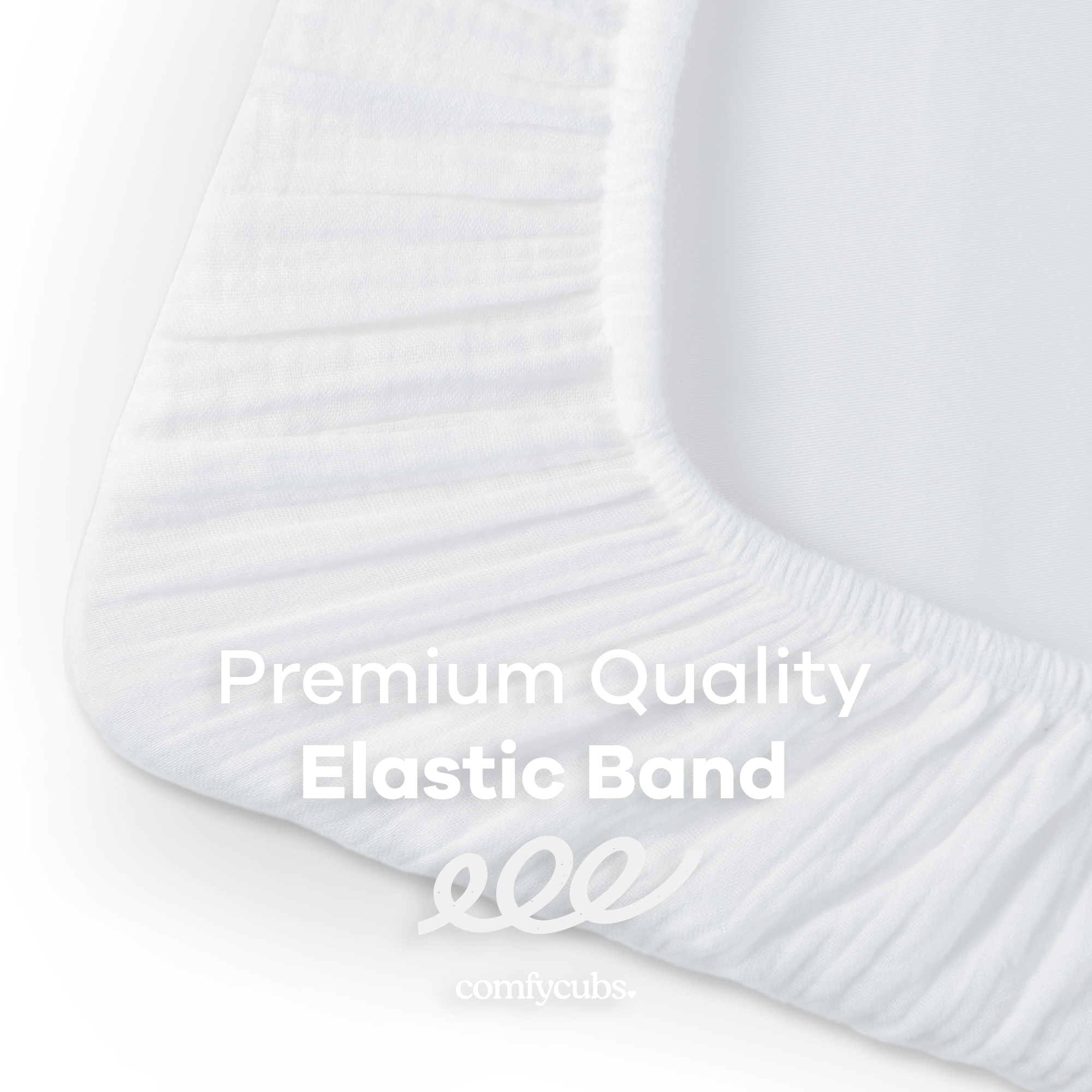 Muslin Fitted Bassinet Crib Sheet by Comfy Cubs