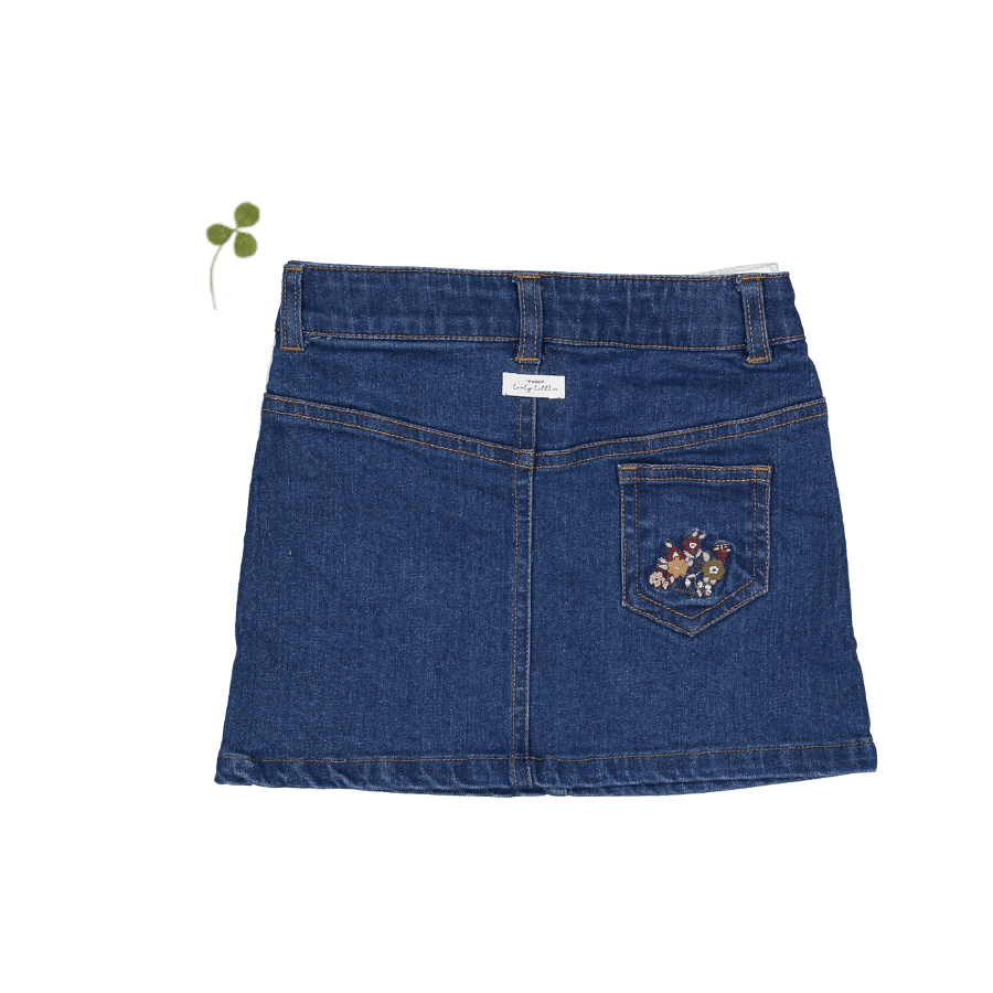 The Denim Skirt - Blue