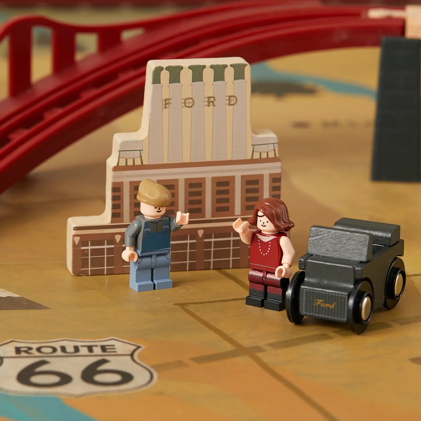 Tiny Land® 1920 Railway Adventure Train Table
