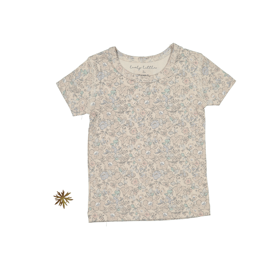 The Printed Short Sleeve Tee - Elise