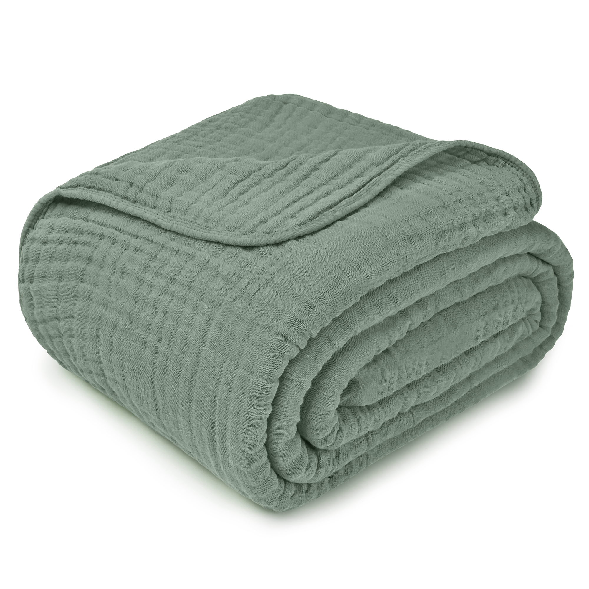 Adult Muslin Blanket by Comfy Cubs in Fern