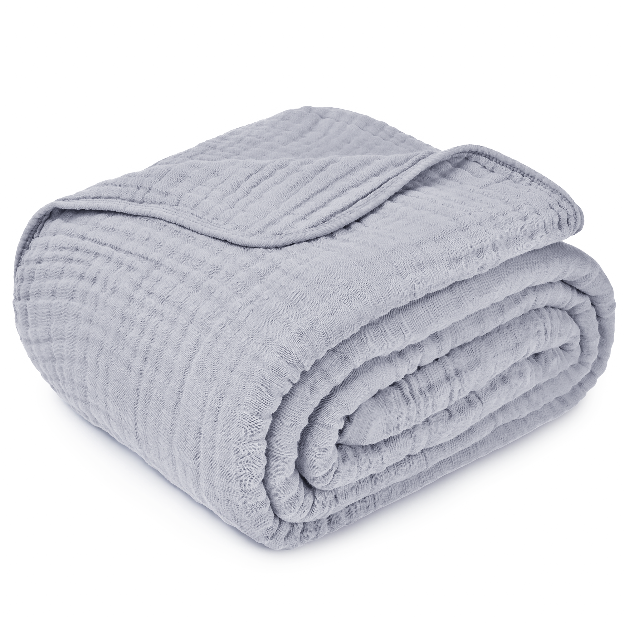 Adult Muslin Blanket by Comfy Cubs in Slate Grey
