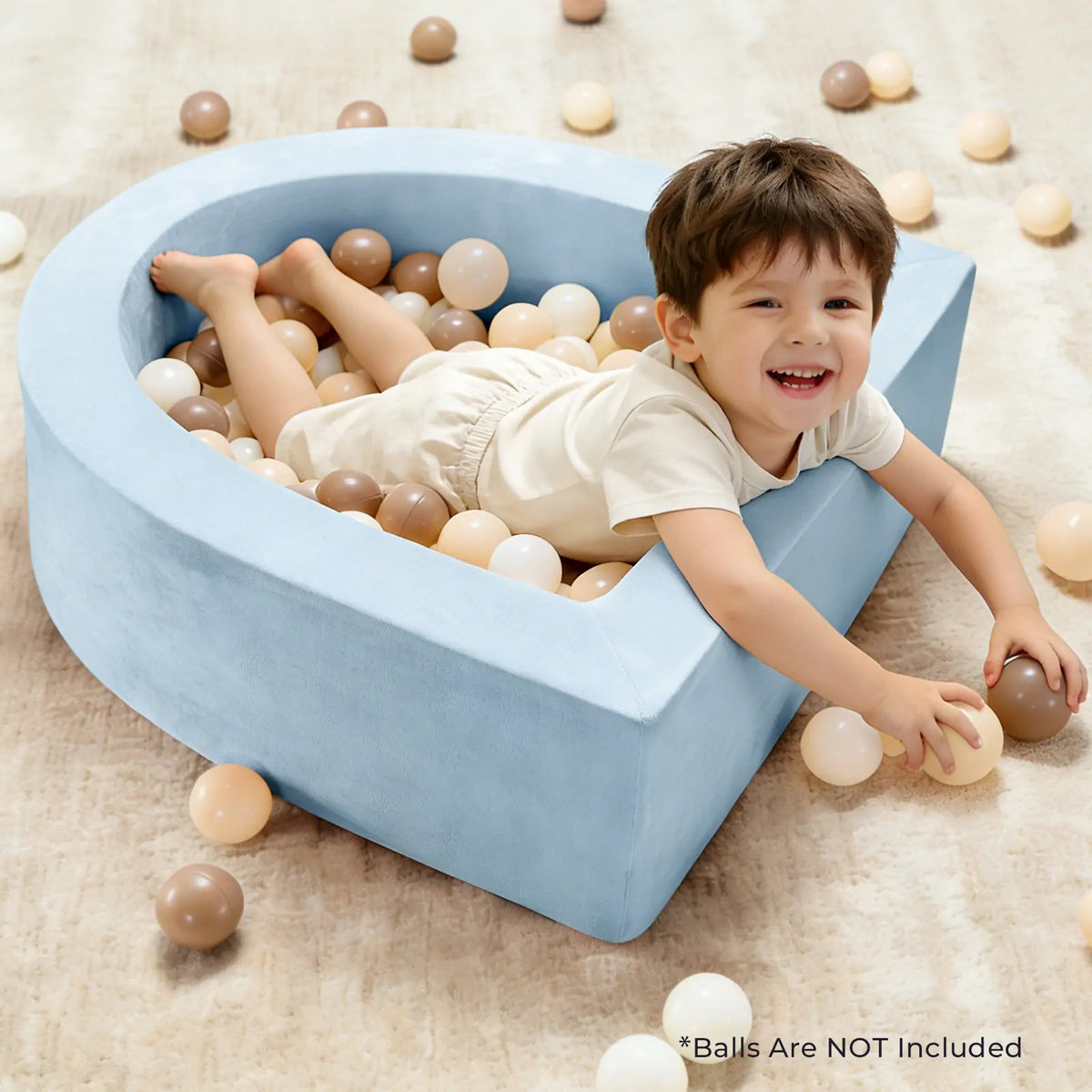 Tiny Land® PlayNest Soft Foam Ball Pit - Balls Not Included