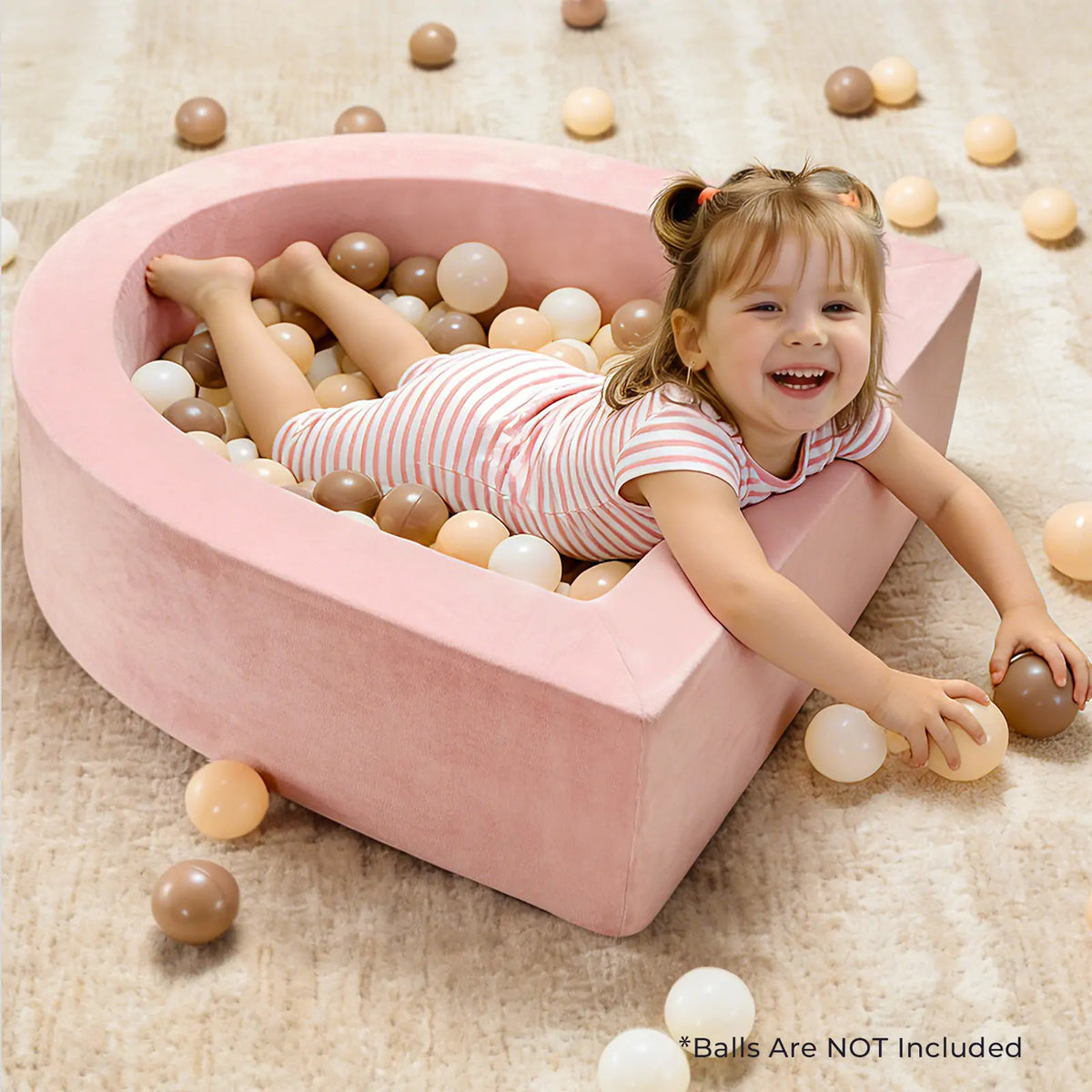 Tiny Land® PlayNest Soft Foam Ball Pit - Balls Not Included