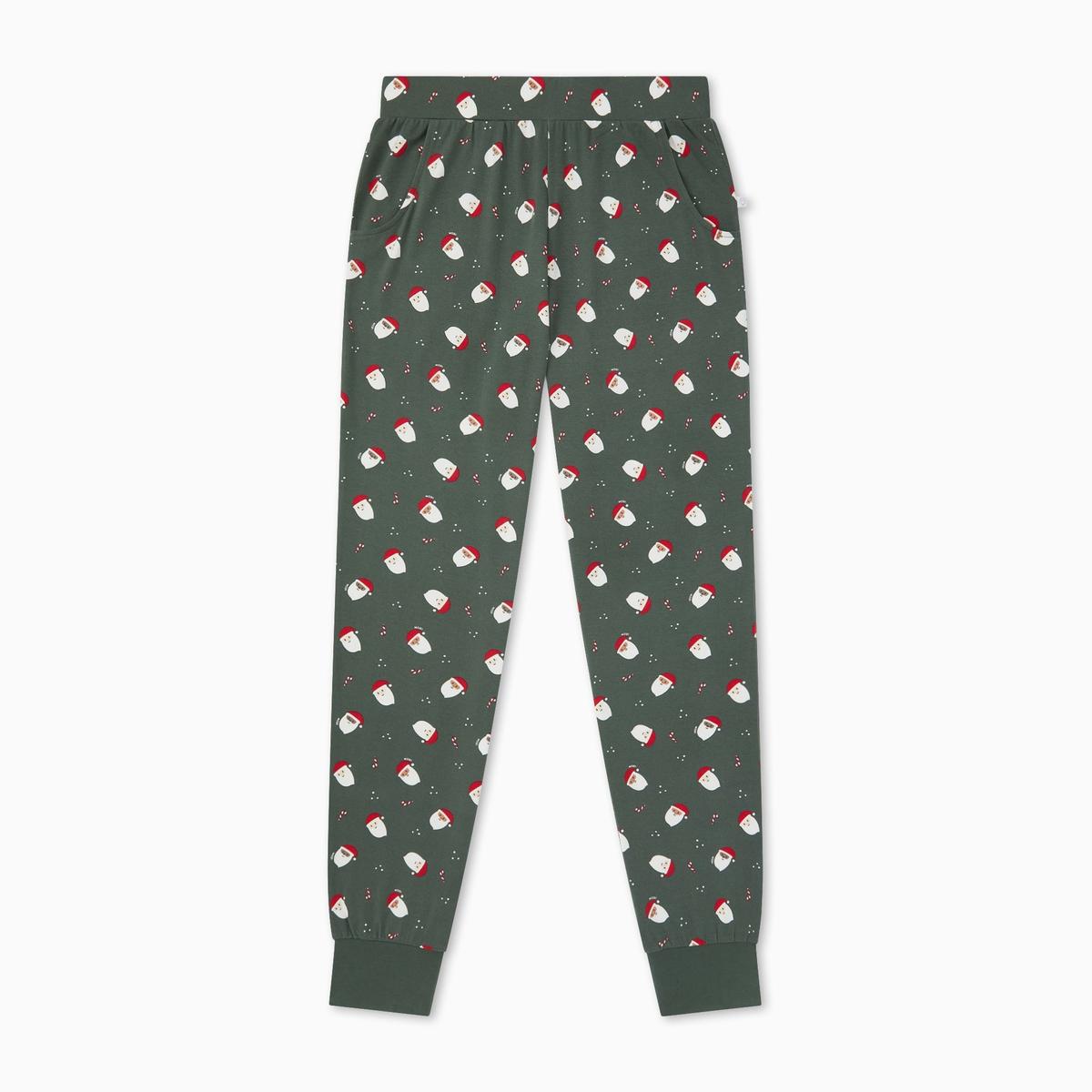 Santa Print Papa Pyjama Bottom - Santa Print