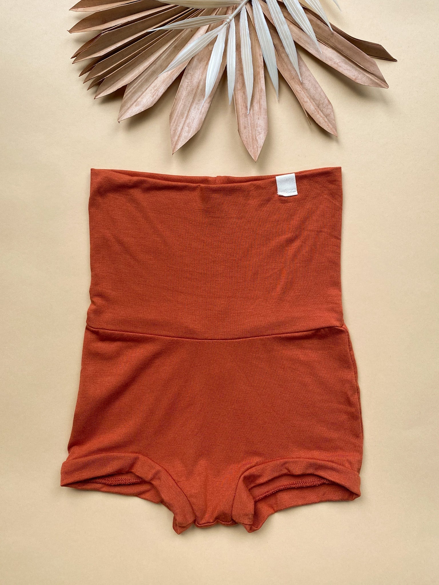 4T, 5T | Fold Over Bloomers | Rust | Bamboo