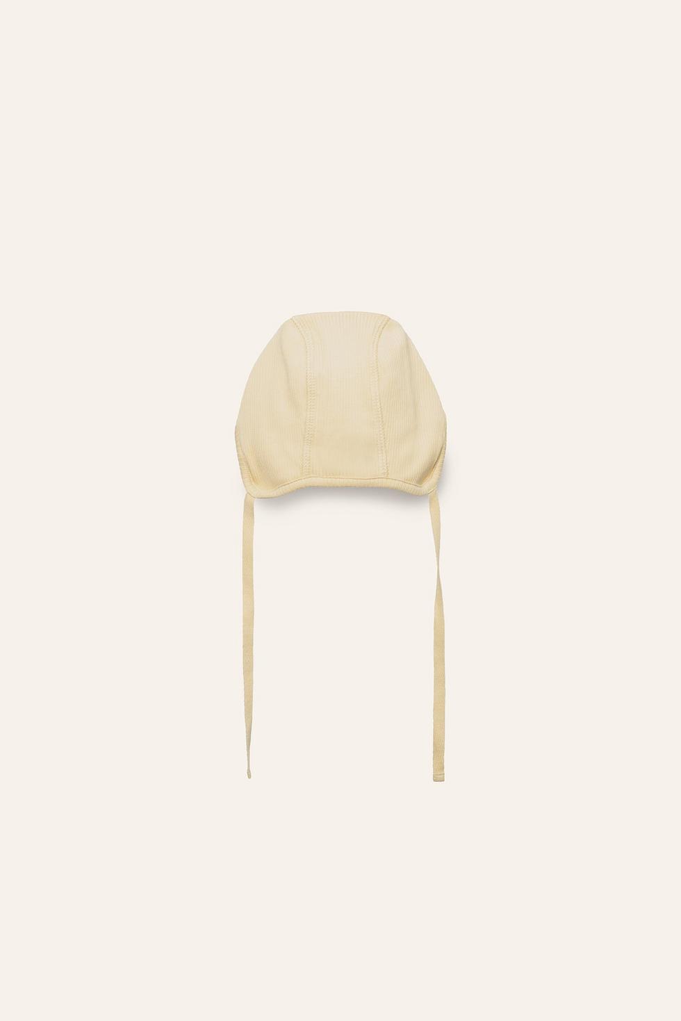 Organic Pima Cotton Baby Hat - Yellow