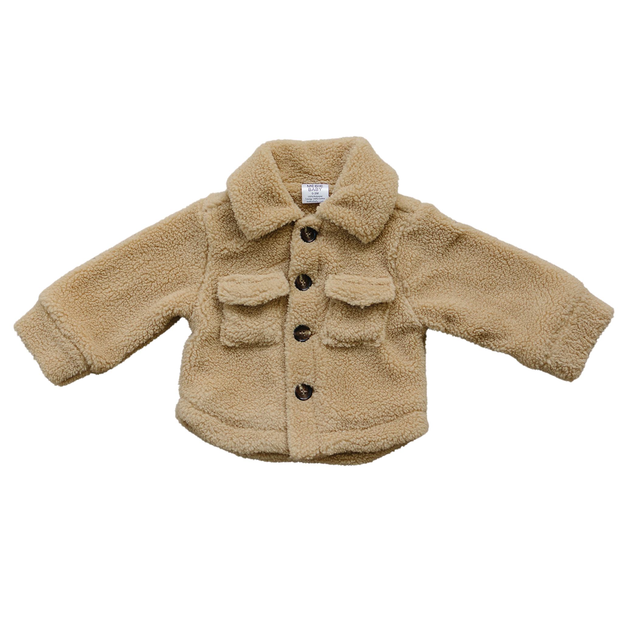 Sherpa Shacket  Mebie Baby   