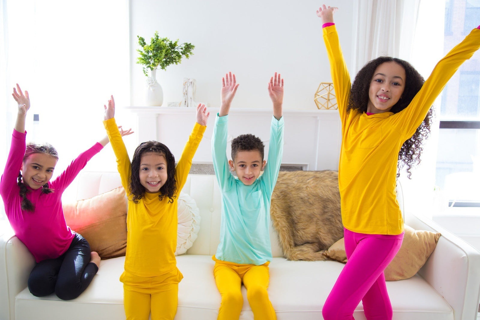 Signature Solids Long Sleeve PJ Set