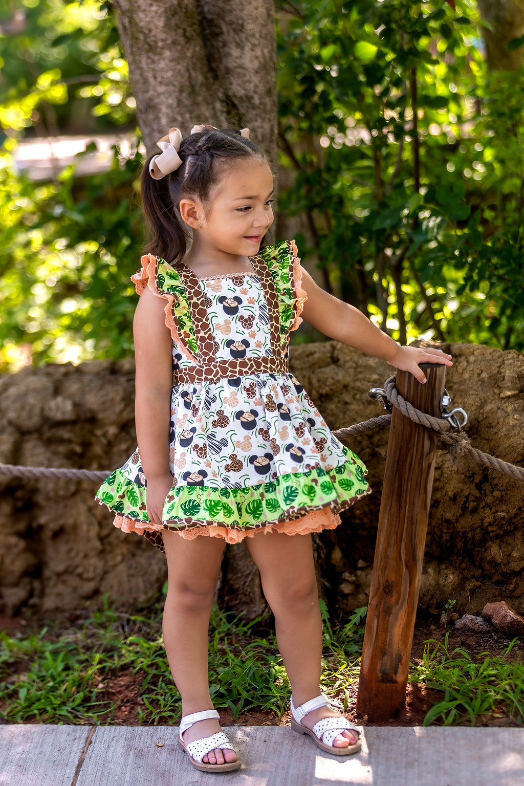 Animal Kingdom Safari Pinafore