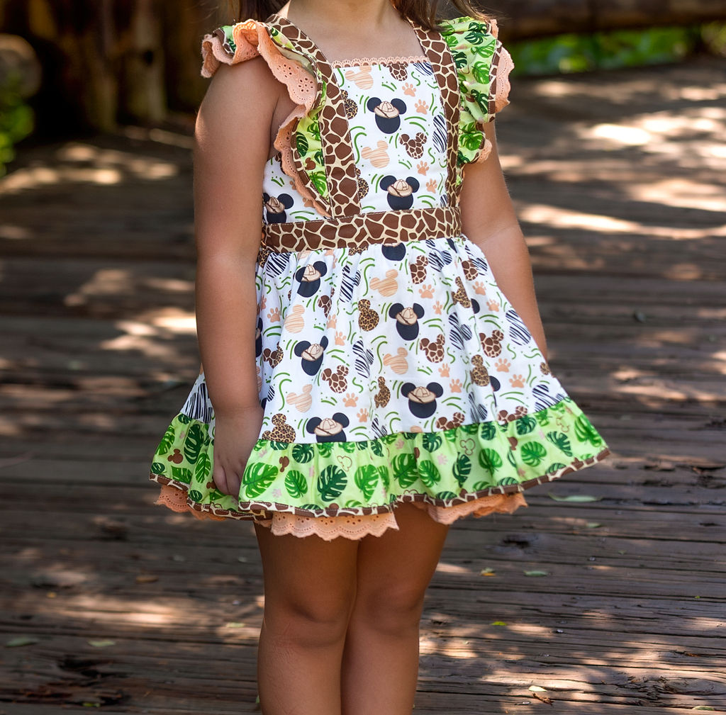 Animal Kingdom Safari Pinafore
