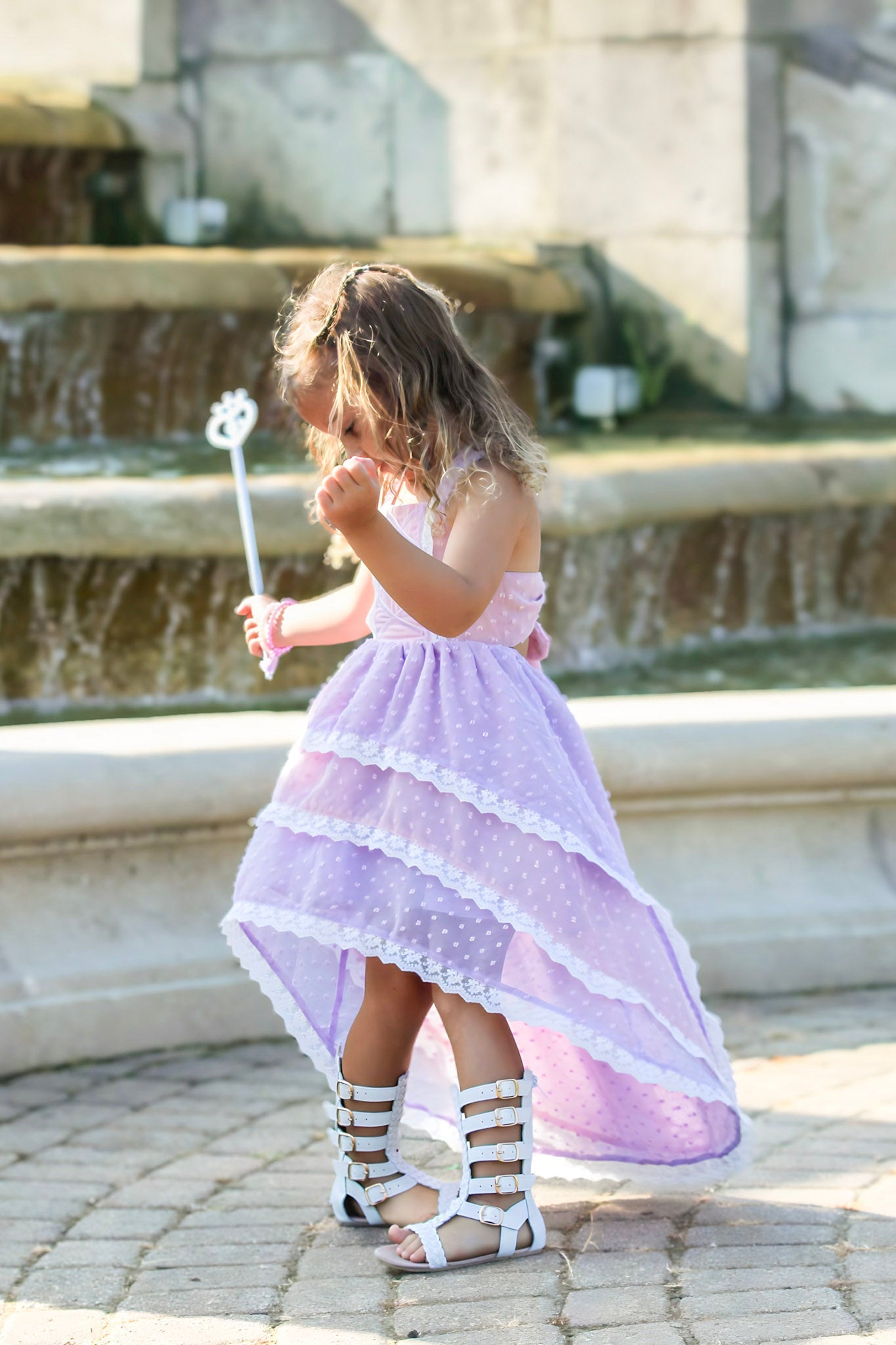 Rapunzel's Dream Hi-Lo Dress - READY TO SHIP