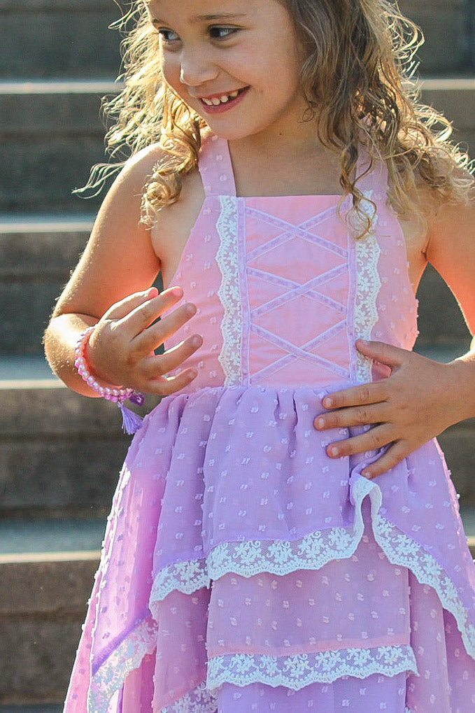 Rapunzel's Dream Hi-Lo Dress - READY TO SHIP
