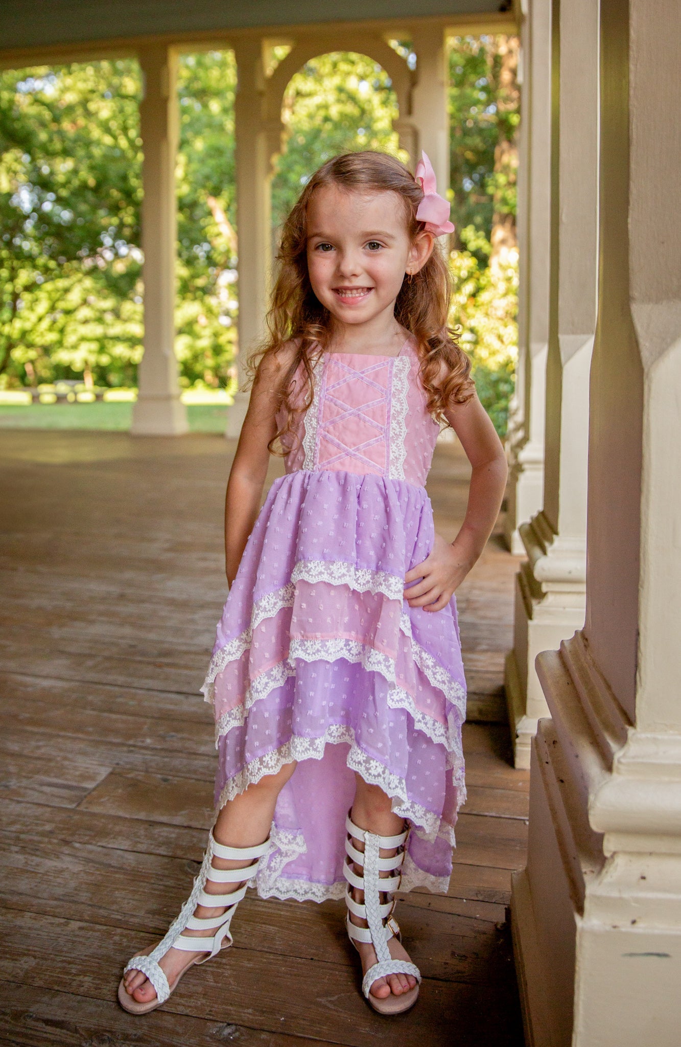 Rapunzel's Dream Hi-Lo Dress - READY TO SHIP