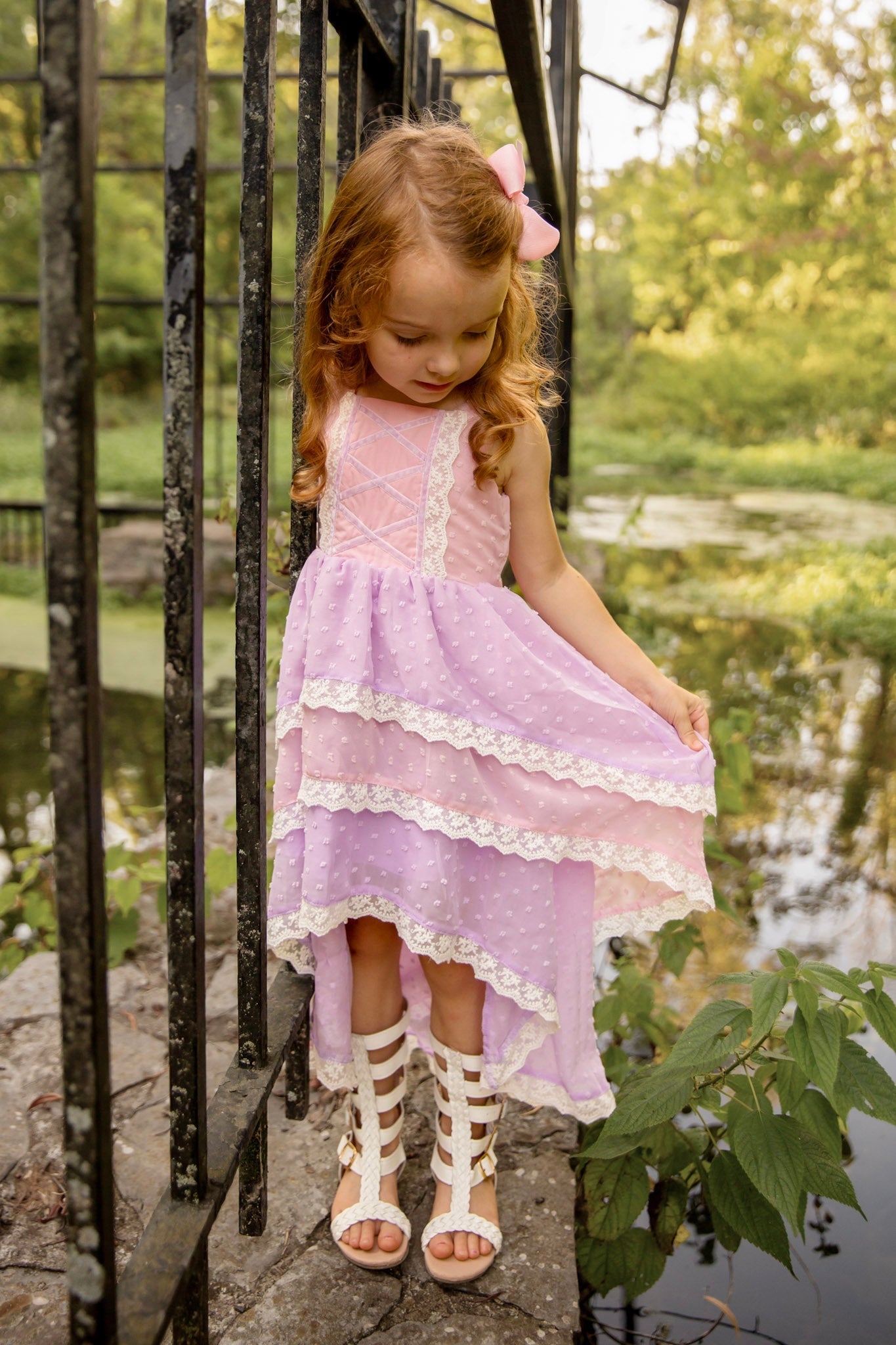 Rapunzel's Dream Hi-Lo Dress - READY TO SHIP