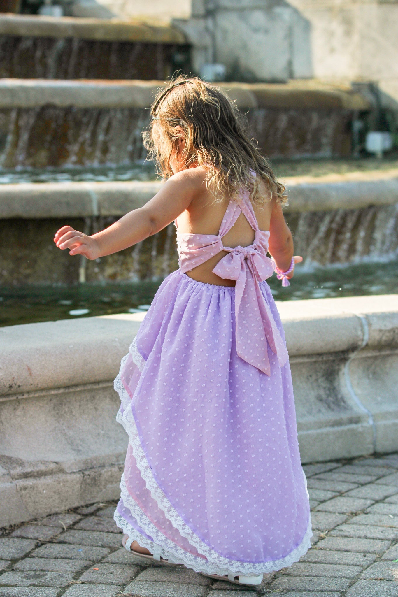 Rapunzel's Dream Hi-Lo Dress - READY TO SHIP