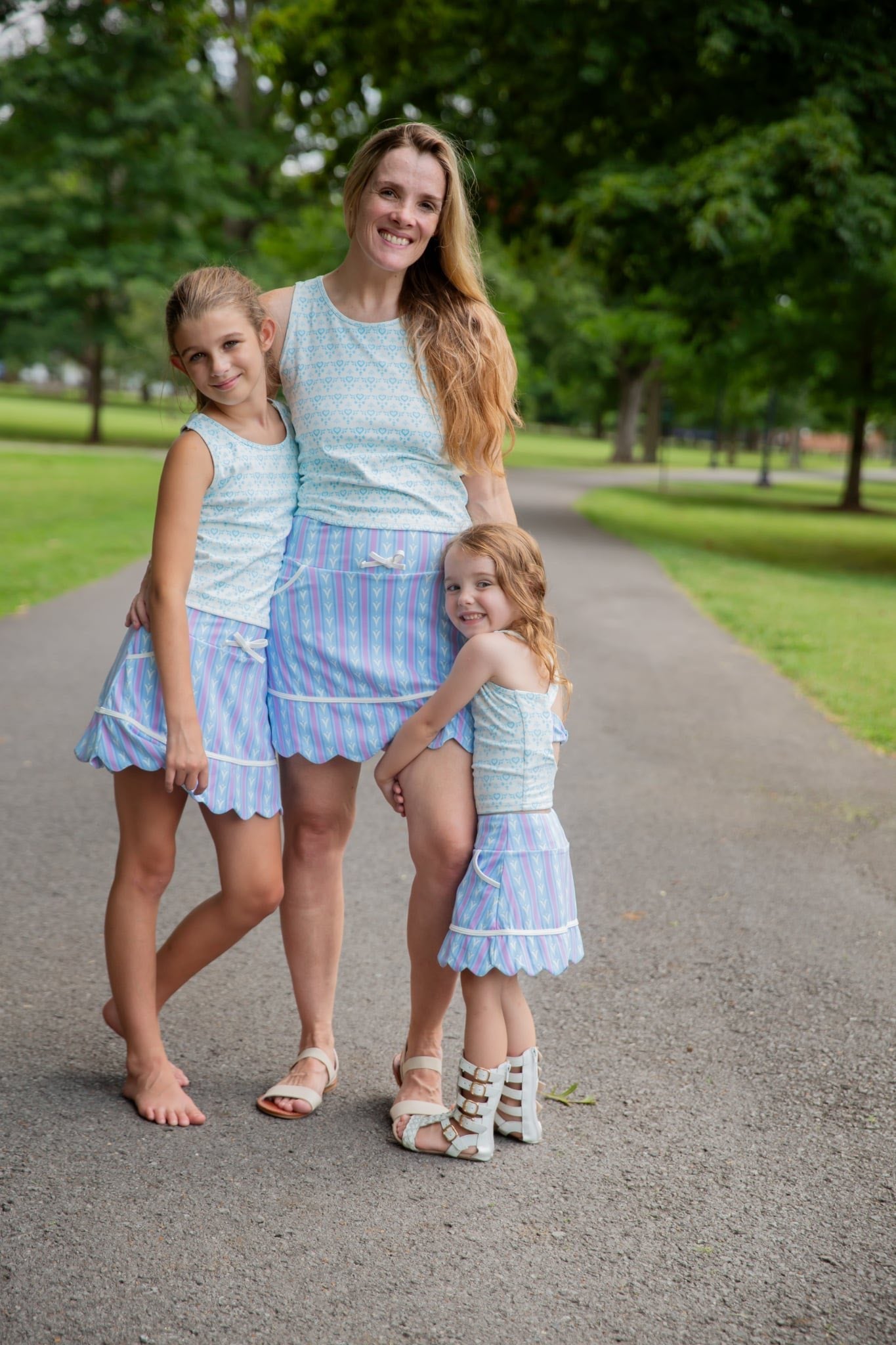 Let it Go Twist Tank & Stride Skort Set