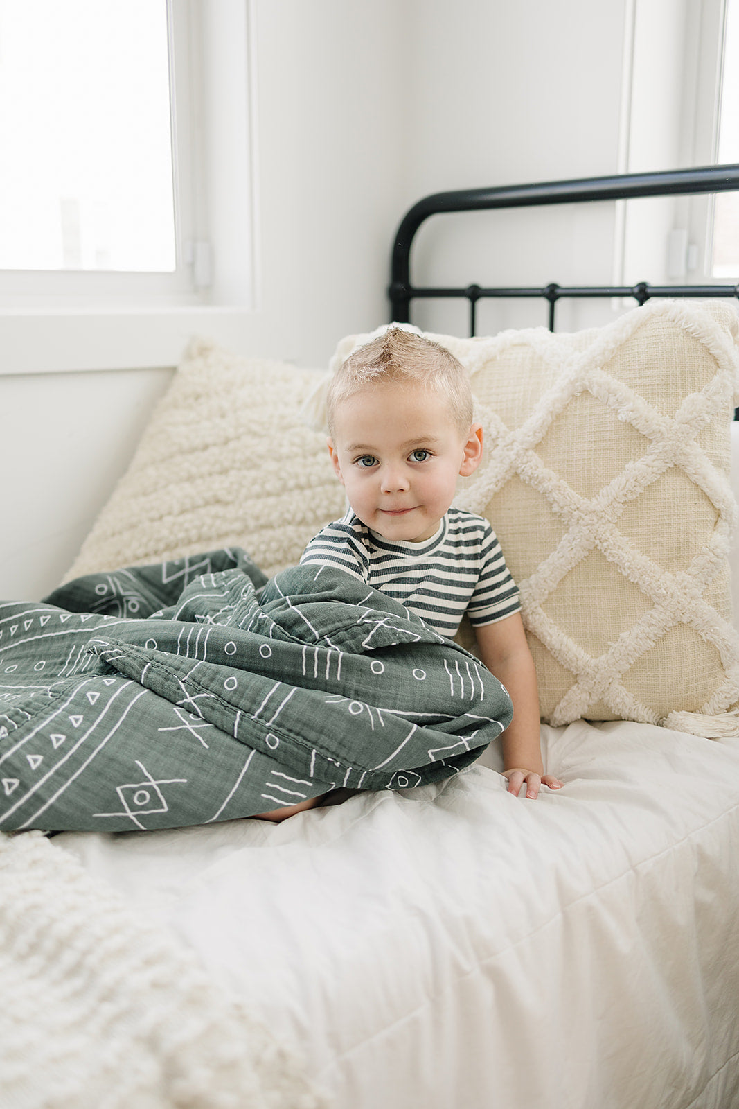 Alpine Muslin Quilt  Mebie Baby   