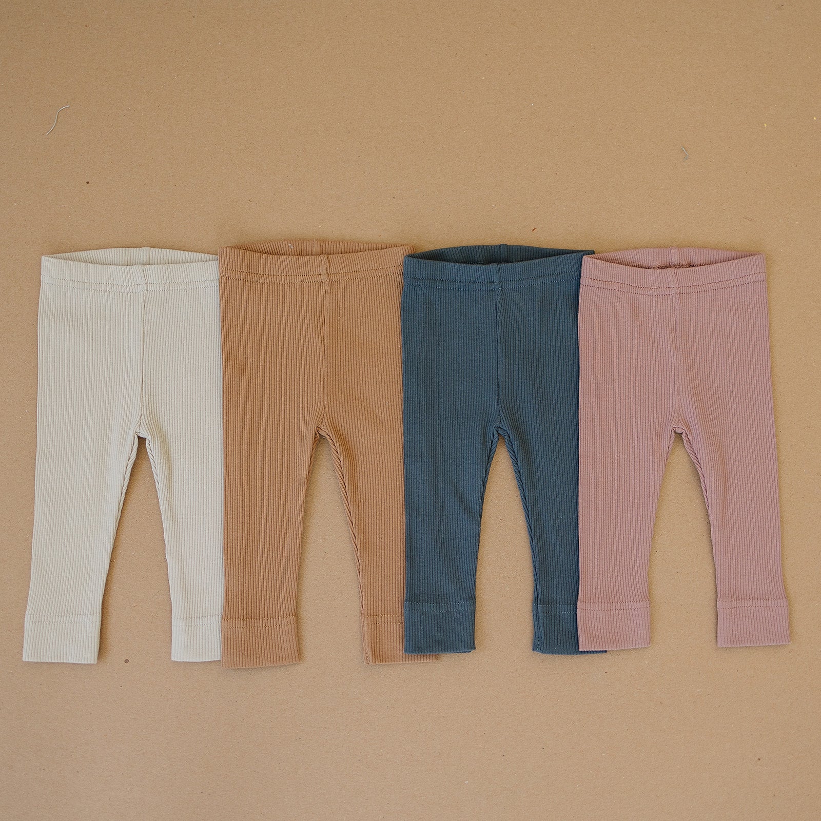 Dusty Rose Organic Leggings  Mebie Baby   