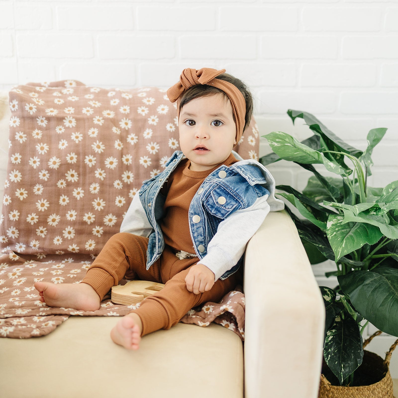 Mebie Baby Hooded Jean Jacket  Mebie Baby   