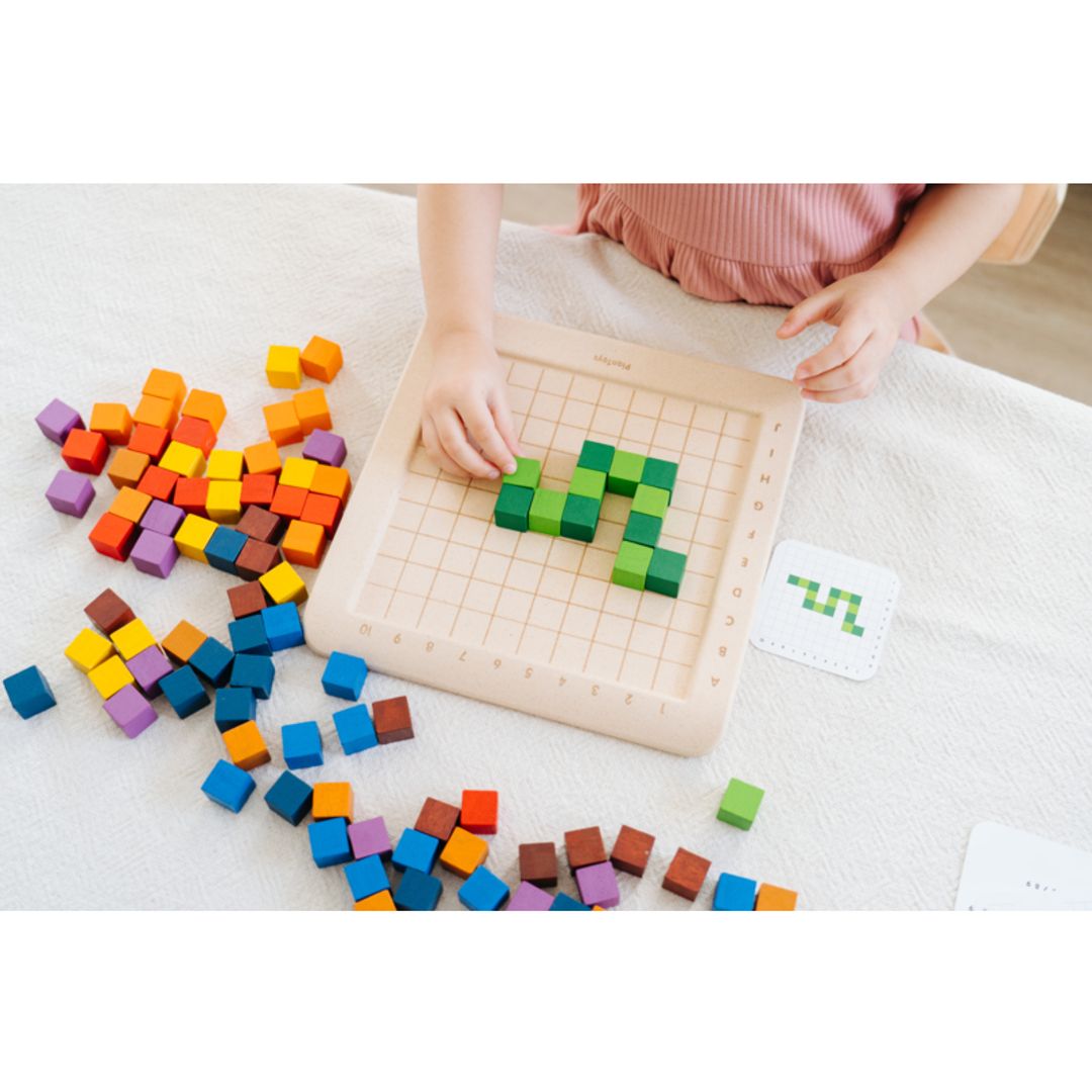 100 Counting Cubes - Unit Plus  PlanToys   