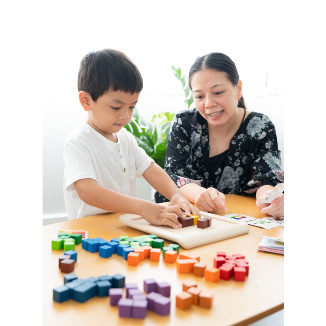 100 Counting Cubes - Unit Plus  PlanToys   