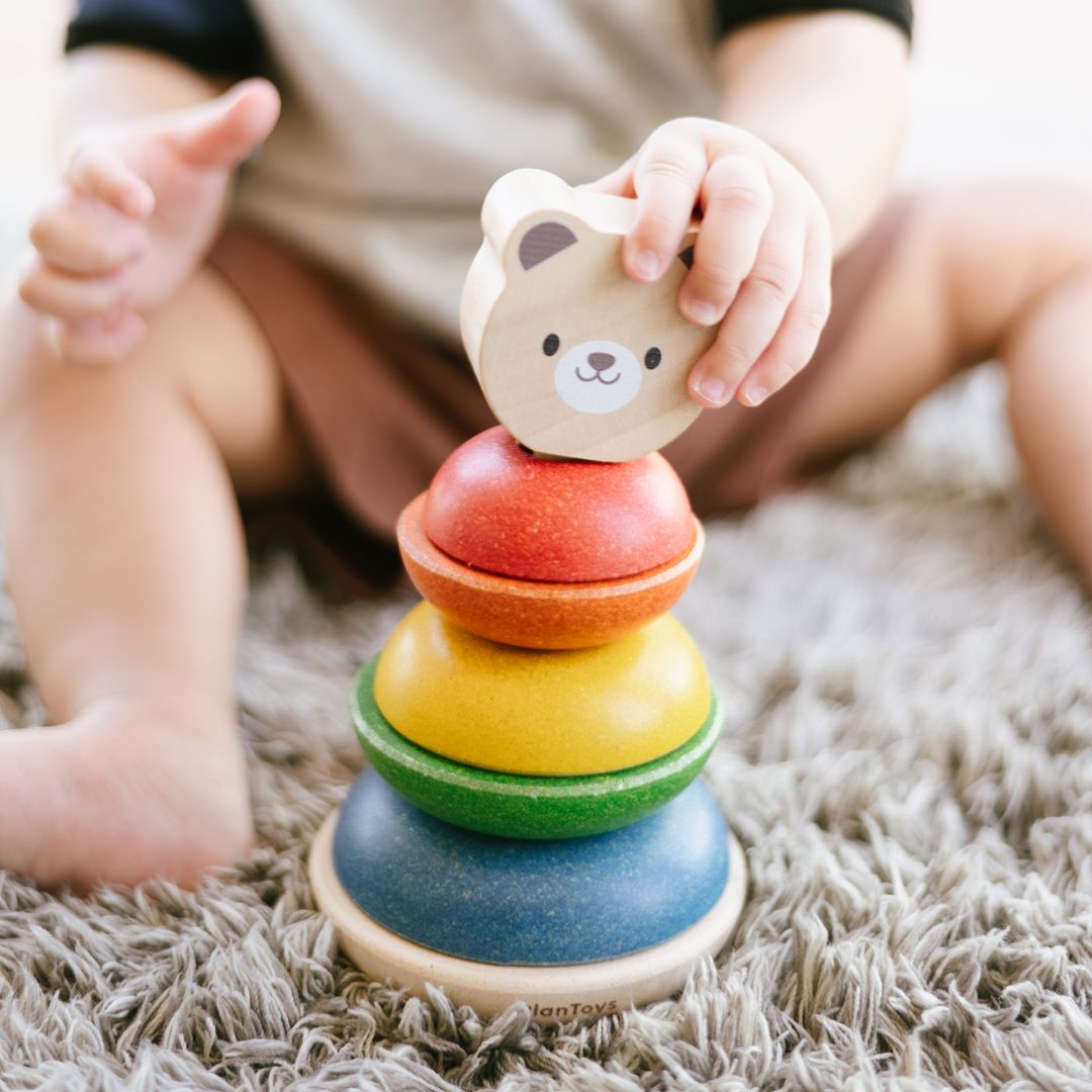 Stacking Ring - Bear  PlanToys   