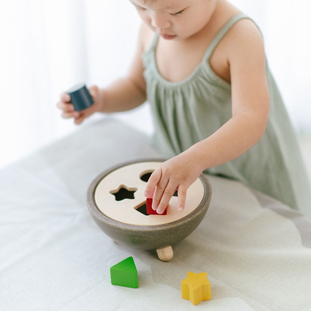 Shape Sorting Bowl  PlanToys   