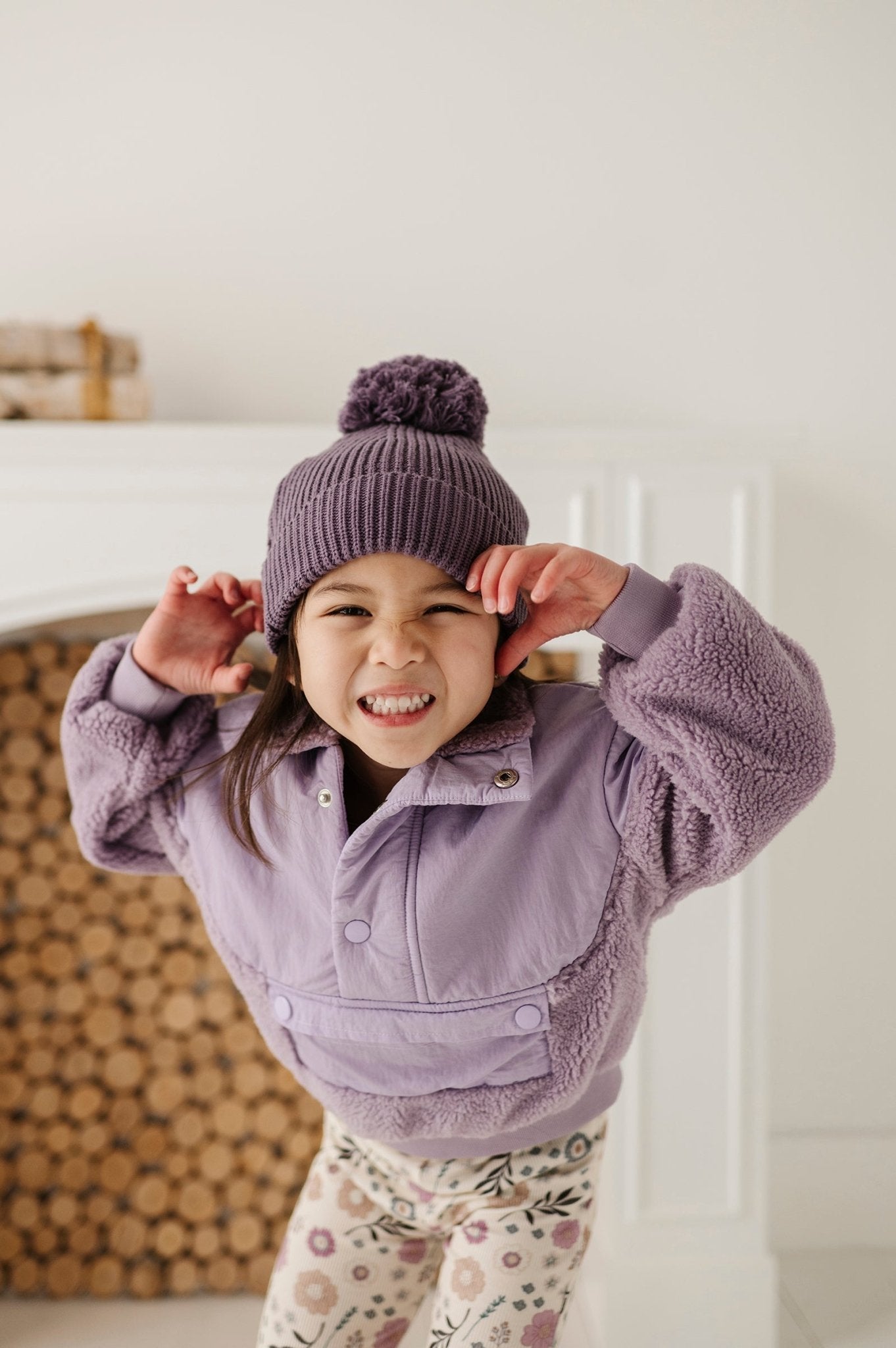 Girl's Sherpa Pullover