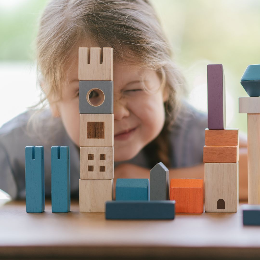 Cityscape Blocks  PlanToys   