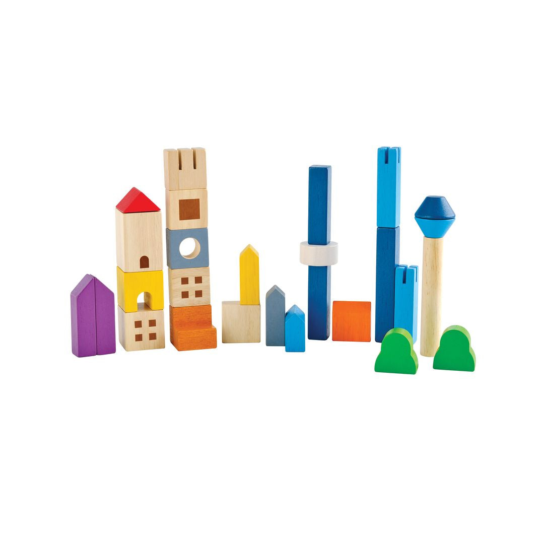 Cityscape Blocks  PlanToys   