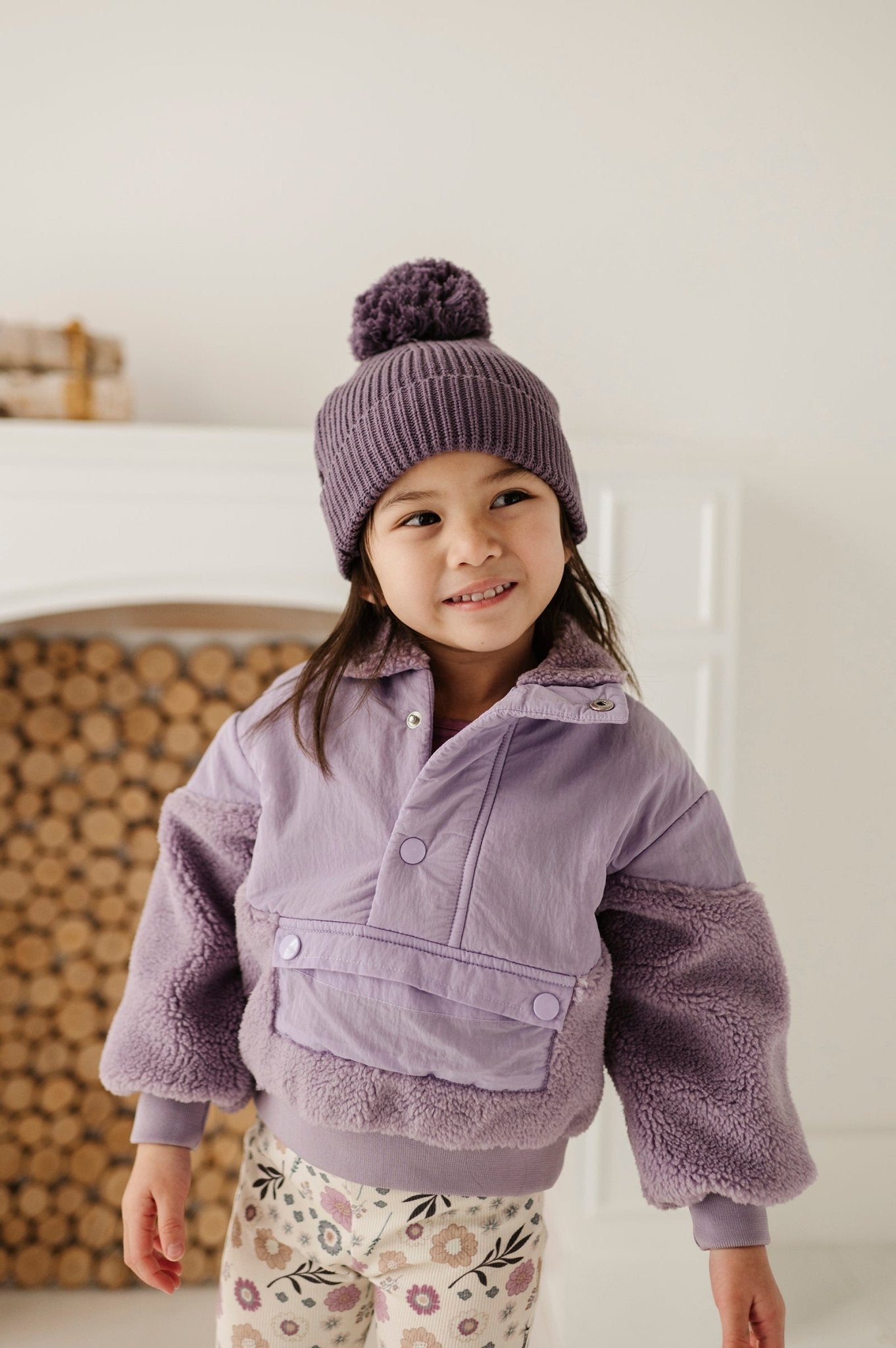 Girl's Sherpa Pullover