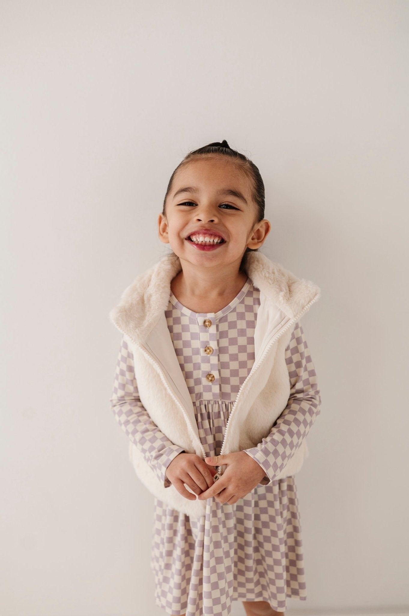 Girl's Fur Vest